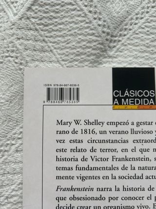 Frankenstein (Clasicos a Medida / Classics) (Sp...