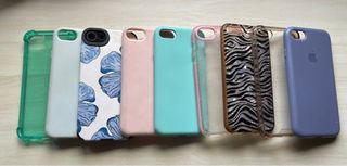 Pack 9 Fundas iPhone SE 2020