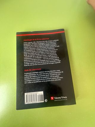 Antologia De La Lirica Amorosa