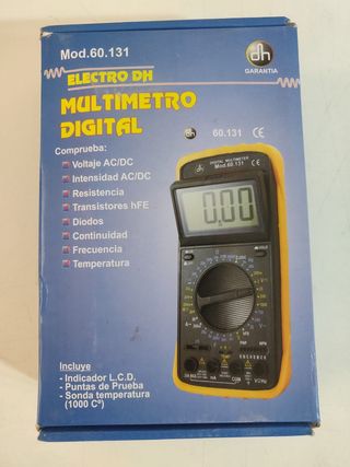 Multímetro Digital Electro DH Mod.60.131