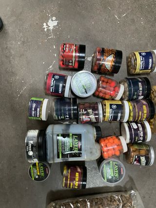 Lote cebos carpfishing
