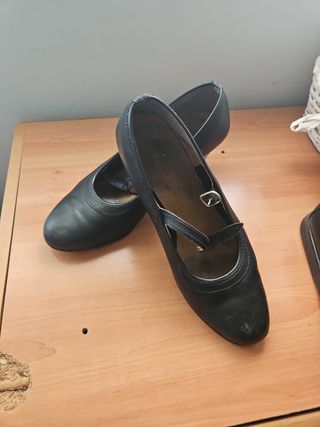 Zapatos de Flamenco Negros 