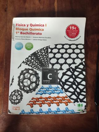 Física y Química I - 1° Bachillerato - 2 libros