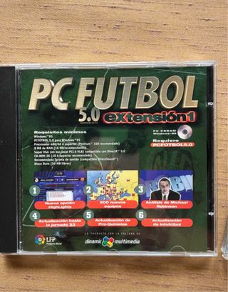 PC Fútbol 5.0 y 6.0 Extensión
