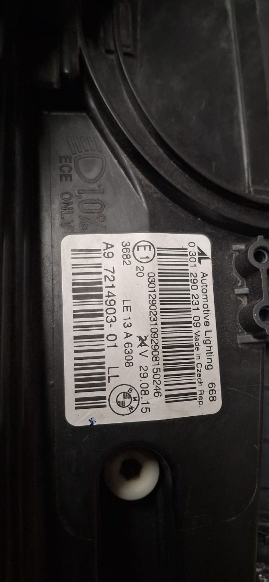 Faro sinistro a LED BMW Serie 2