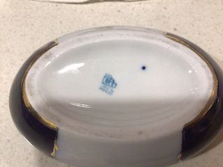 Caja de porcelana Hispania.