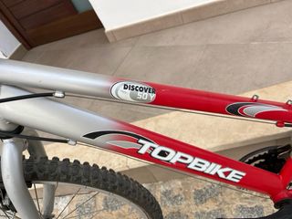 Bicicleta TOPBIKE 26 Roja