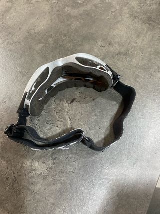 Gafas de esquí Sinner plateadas y blancas