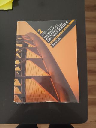 Matemáticas Aplicadas A Las Ciencias Sociales Ii