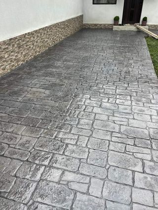 Hormigón impreso