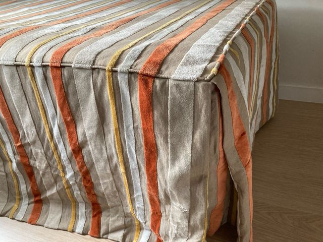 Funda sofá/cama y 3 cojines grandes