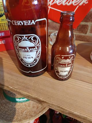 Botellas de Cerveza Antiguas Cruz Azul