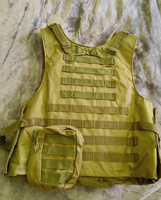 Chaleco Táctico Militar Verde Oliva