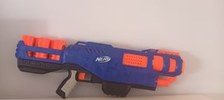 Pistola Nerf Trilogy DS-15 Azul y Naranja