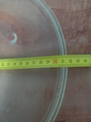 Plato giratorio de microondas