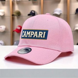 Cappello cappellino rosa Campari Soda