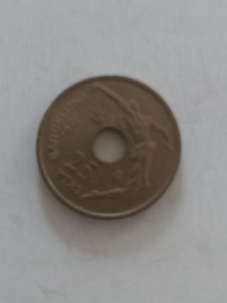 Moneda 25 Pesetas 1992