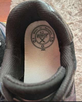 Zapatillas Munich Negras y Moradas