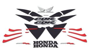 Kit pegatinas moto Honda CBR 600RR 2006 Roja