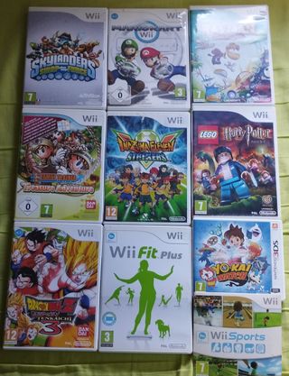 Consola Wii Nintendo + Accesorios + Juegos