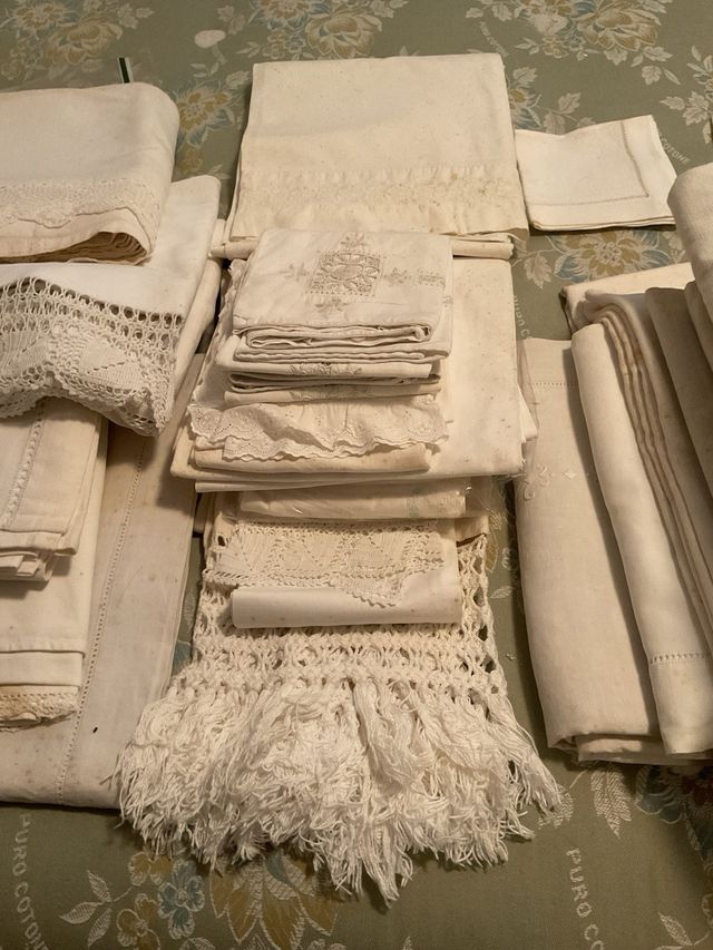 Corredo della bisnonna: biancheria vintage