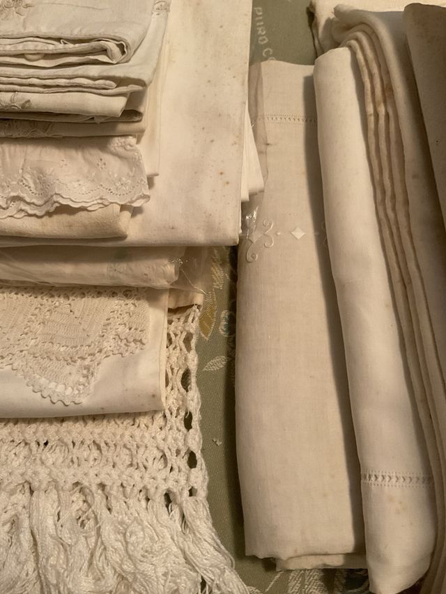 Corredo della bisnonna: biancheria vintage