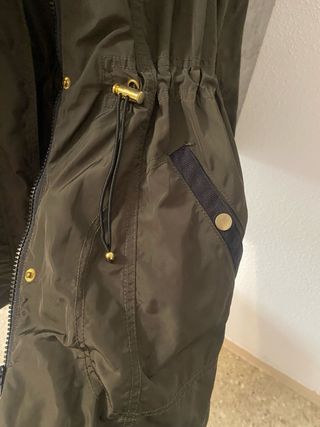 Chaqueta Denim Co. verde militar Talla M