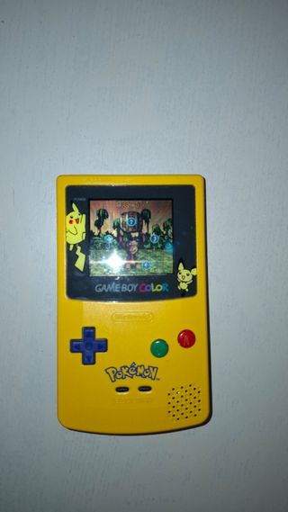 Game Boy Color Amarillo Pikachu