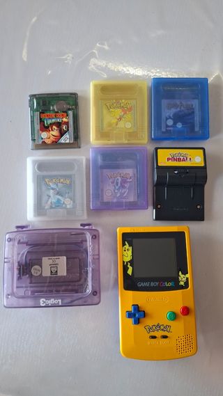 Game Boy Color Amarillo Pikachu