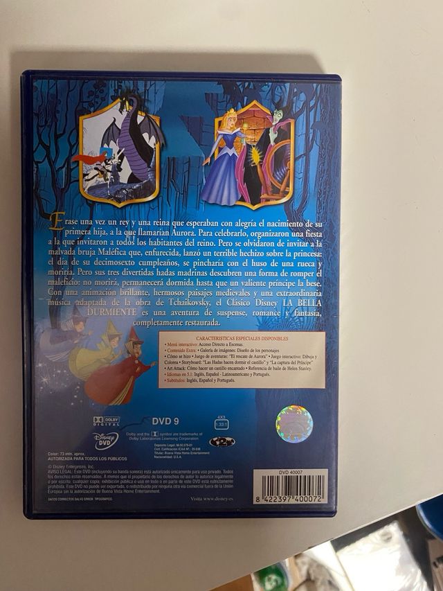 DVD La Bella Durmiente