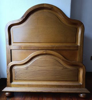 Cabecero de cama de madera 90
