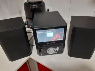 Minicadena SUPRATECH USB, CD, Radio ,Tv