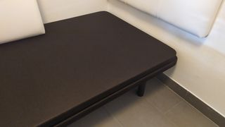 Cabecero cama polipiel blanco.