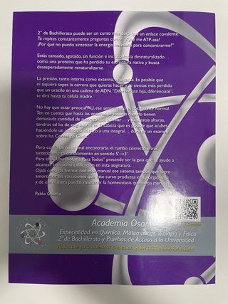 Libro selectividad Una Biologia para Todos