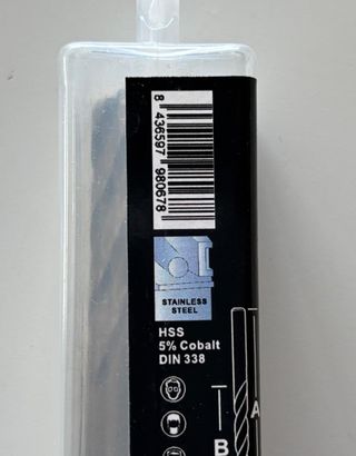 10 Brocas HSS 4.2mm Cobalto DIN 338