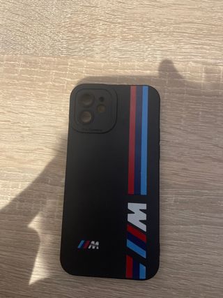 Funda iPhone 12 BMW Negra