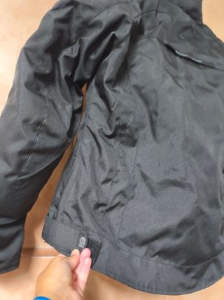 Chaqueta Moto Negra Mujer Talla M, marca Freeday.