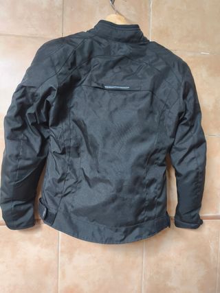 Chaqueta Moto Negra Mujer Talla M, marca Freeday.