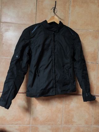 Chaqueta Moto Negra Mujer Talla M, marca Freeday.