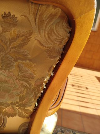 2 Sillones Isabelinos Madera