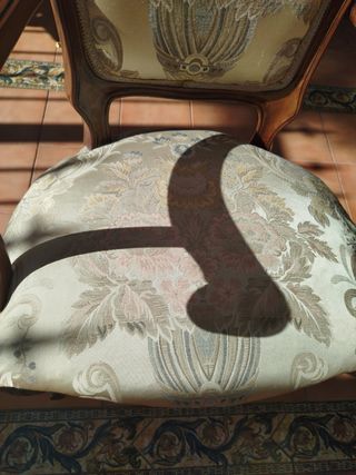 2 Sillones Isabelinos Madera