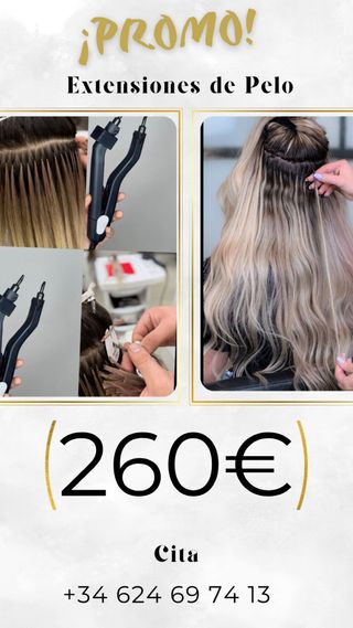 Extensiones de Pelo Micro - ¡Promo!