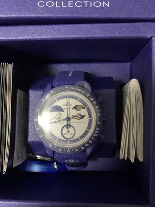 Swatch x Omega Bioceramic Mission to Earthphase
