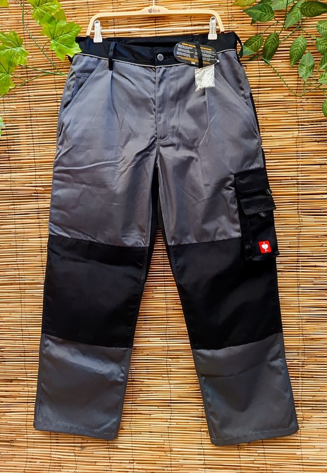 Pantalón Workwear Engelbert Strauss Gris/Negro