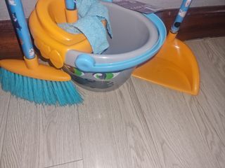 Set de limpieza infantil gato