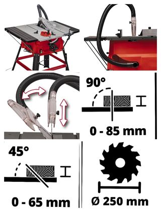 Mesa Sierra Circular Einhell