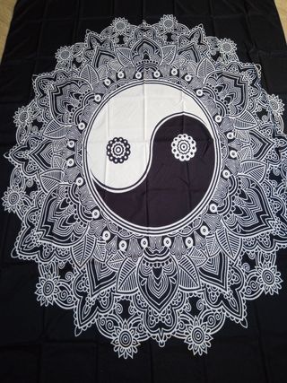 Arazzo Decorativo Yin Yang Mandala