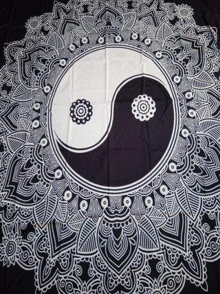 Arazzo Decorativo Yin Yang Mandala