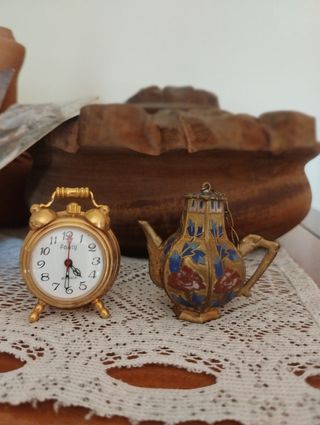 Minyy orologio e miny caraffina