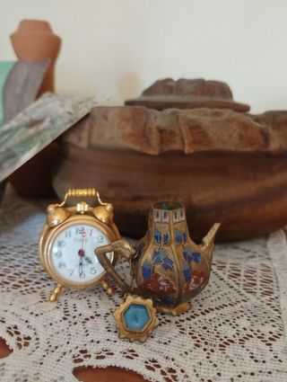 Minyy orologio e miny caraffina